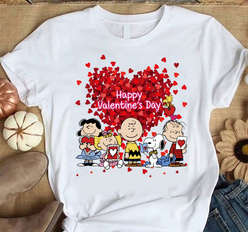 Peanuts Valentine T Shirt 1