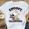 Snoopy Is My Valentine T Shirt 1