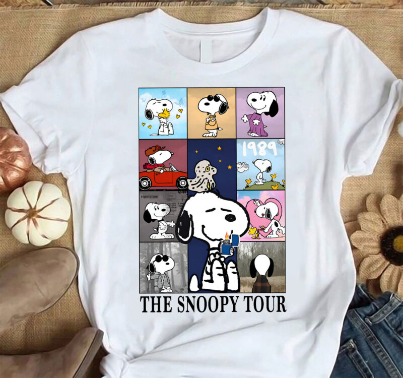 The Snoopy Tour T Shirt 1